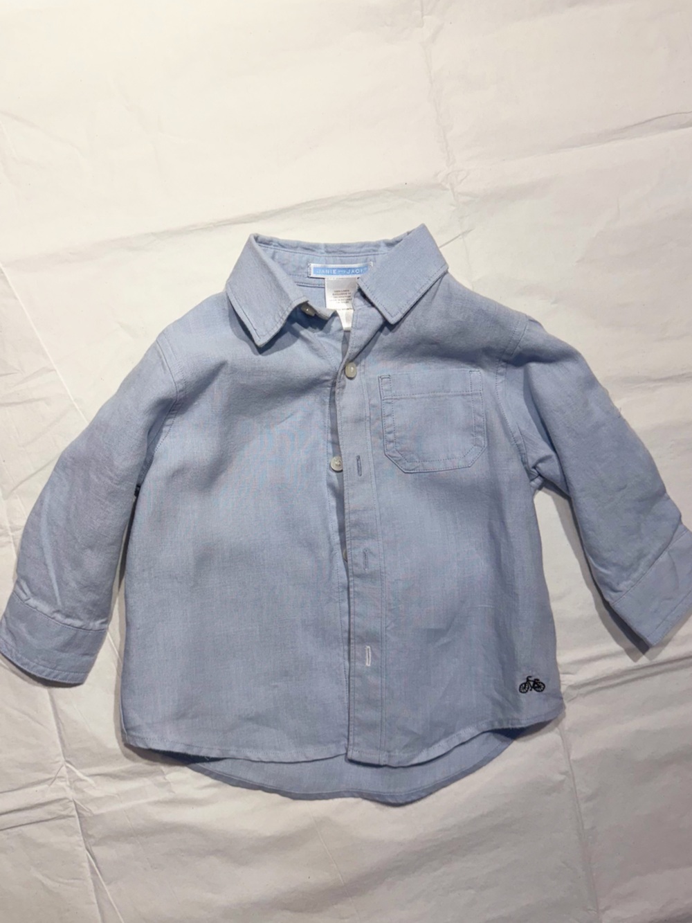 Janie and Jack Light Blue Button-Down Shirt
